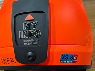 Casco de nieve POCito naranja niño XS-S