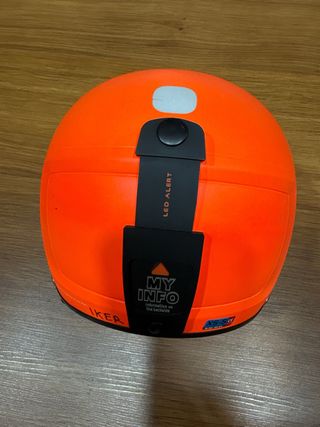 Casco de nieve POCito naranja niño XS-S