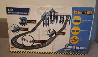 Playset Robot Trains Kay Silverlit