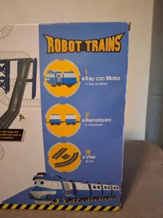 Playset Robot Trains Kay Silverlit