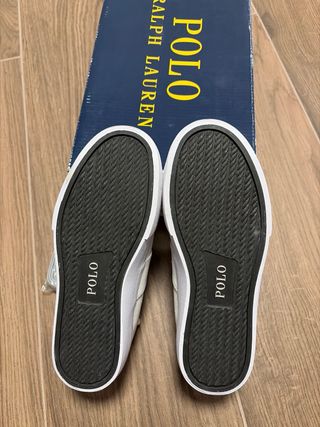 Polo Ralph Lauren Sayer Canvas Beige/Blanco