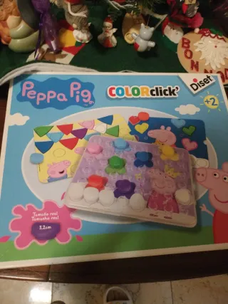 Pack Juguetes Peppa Pig Coche y Colorclick