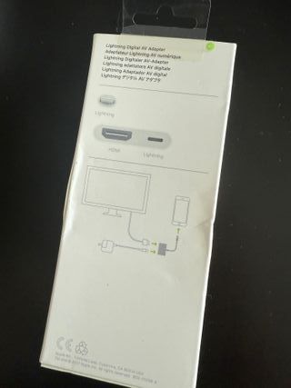 Adaptador HDMI a Lightning