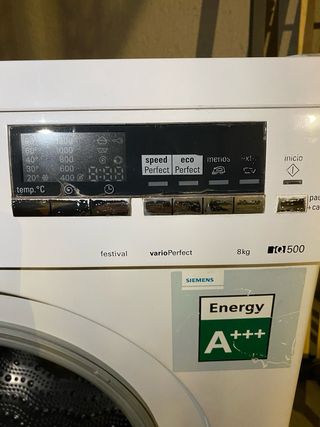 Lavadora Siemens 8kg