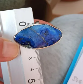 Conjunto Collar y Anillo Lapis Lazuli