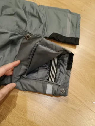 Conjunto Ropa Nieve Infantil Gris