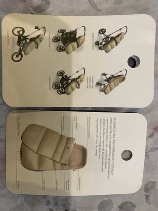 Bugaboo Fox capazo, silla y complementos