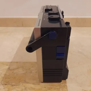 Radio Cassette Philips Plata/Negro