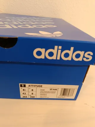 Zapatilla Adidas Attitude Talla 42