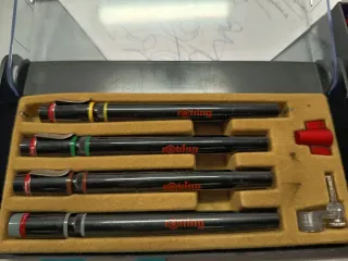Rotring Set de 4 Tiralíneas