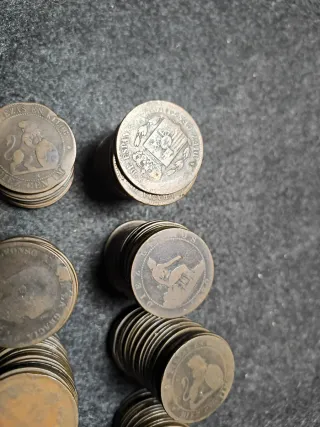 Monedas de Cobre Antiguas