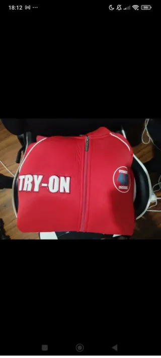 Sudadera Neopreno Roja