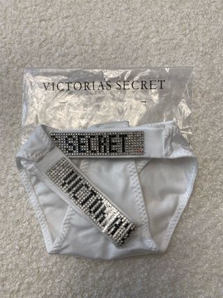 Tanga liso blanco Victoria’S Secret