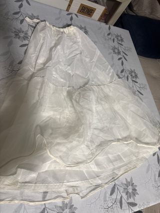 Can can blanco talla única