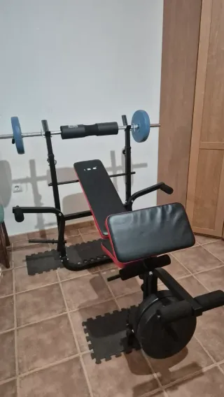 Banco de musculación multifunción