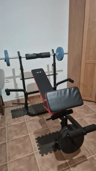Banco de musculación multifunción