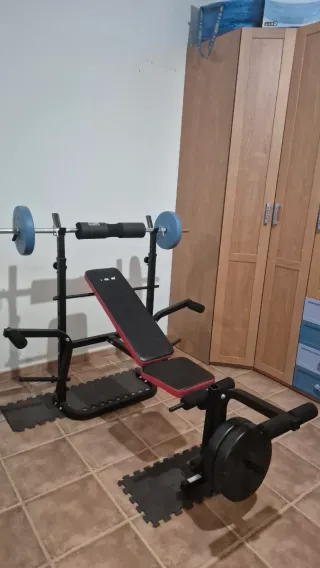 Banco de musculación multifunción