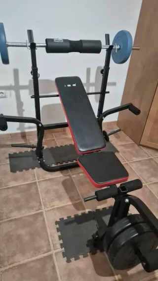 Banco de musculación multifunción