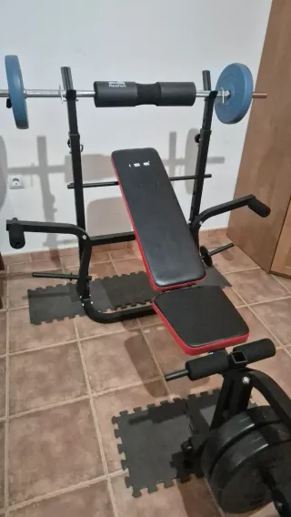 Banco de musculación multifunción
