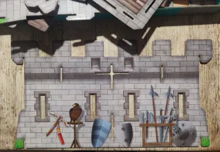 Castillo Medieval Pop to Play Djeco