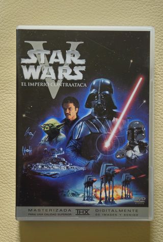 Trilogía Star Wars DVD Edición Especial Dorada