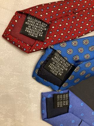 Lote de 5 corbatas de vestir