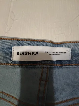 Pantalón vaquero pitillo hombre azul