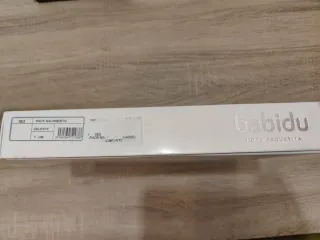 Conjunto primera puesta bebé Babidú cuadros