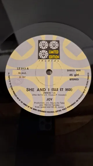 Lotto 5 Vinili Electro Pop inizio anni 90