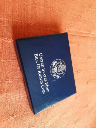 Plata - Medio Dólar 1993 Bill of Rights