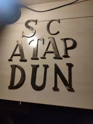 Letras de Bronce para Decoración