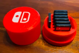 Portaschede Nintendo Switch Rosso