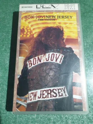 Lote 4 VHS Bon Jovi en Concierto