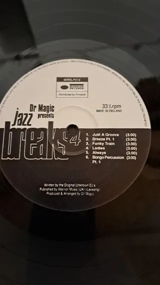 Lotto 2 Vinili Dr Magic Jazz Breaks 2 & 4