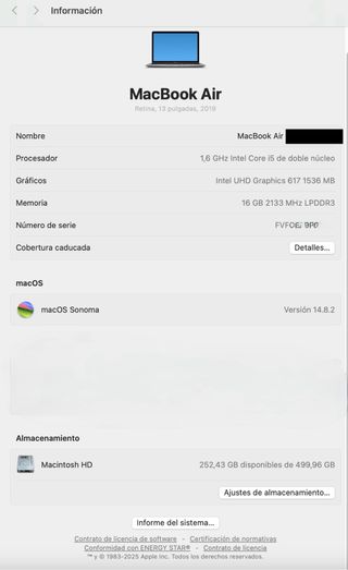 MacBook Air Retina 13” 2019