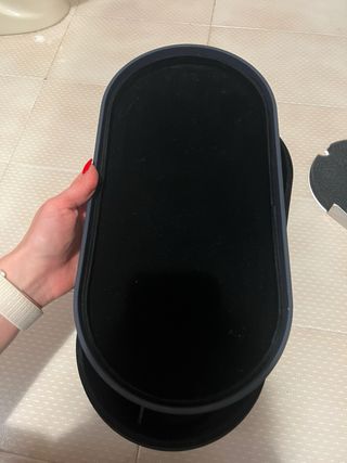 Contenitore phon blu scuro stile Dyson