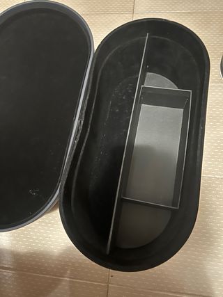 Contenitore phon blu scuro stile Dyson