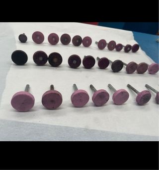 Muelas abrasivas para pulir (Set de 30)