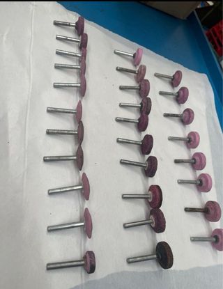Muelas abrasivas para pulir (Set de 30)