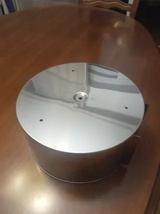 Portarrollos papel higiénico metal plateado