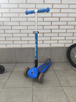 Patinete infantil Globber 3 ruedas azul