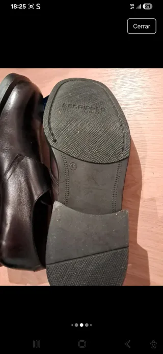 Zapatos de piel Recio's Negros talla 44 Nuevos