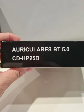 Auriculares Bluetooth 5.0 EURO LIFE Negros