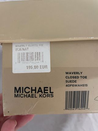 Zapatos Michael Kors Tacón Multicolor Negro