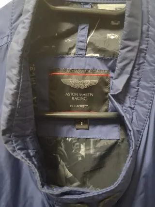 Chaqueta Hackett Aston Martin Racing Azul.