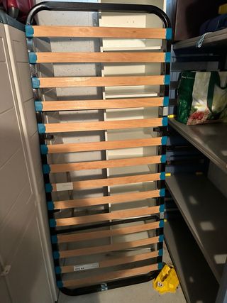 Somier abatible patas plegables