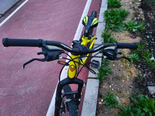 Bicicleta Megamo 24 Amarilla