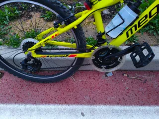 Bicicleta Megamo 24 Amarilla