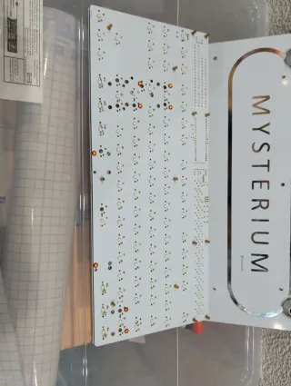 Teclado Mecánico Mysterium Blanco