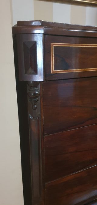 Cómoda Isabelina Madera Marquetería